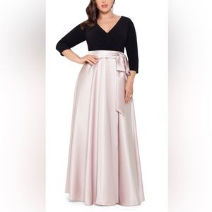Xscape plus sized formal dress